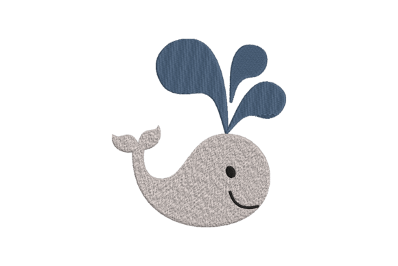 Baby Whale Embroidery Design Review for Makers