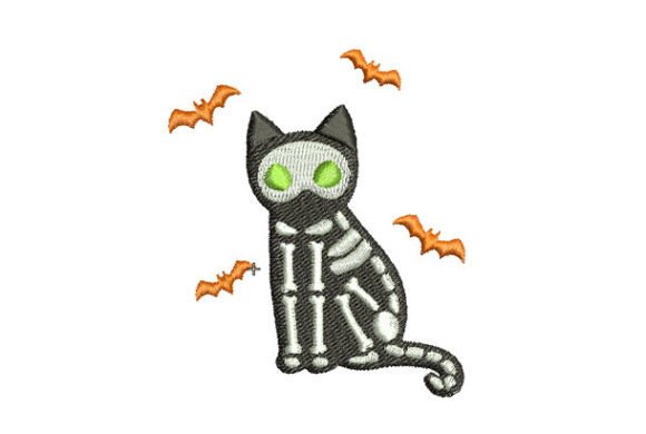 Cat Halloween: A Spooky-Sweet Embroidery Review