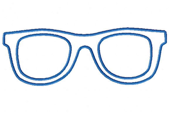 Glasses 02 Review: A Versatile Embroidery Design for Small Business Merch