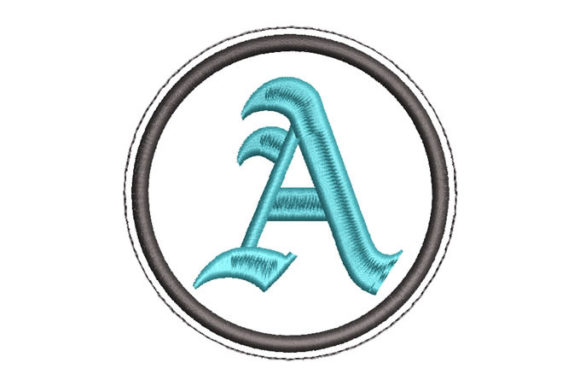 Letter a in Gothic Font: A Bold Choice for Etsy Sellers