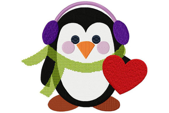 Penguin, Music, Love: A Festive Embroidery Review