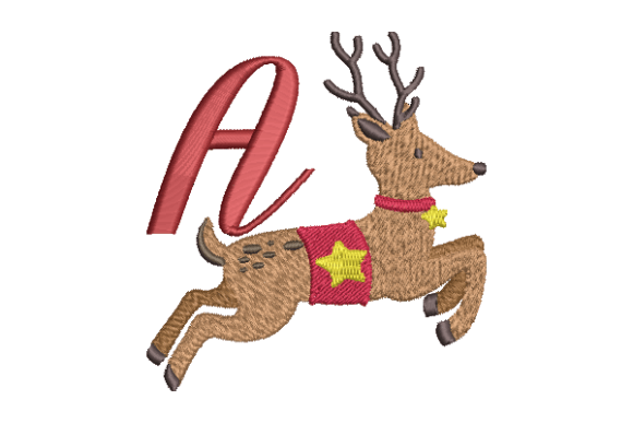 Reindeer Embroidery Design Review for Holiday Collections