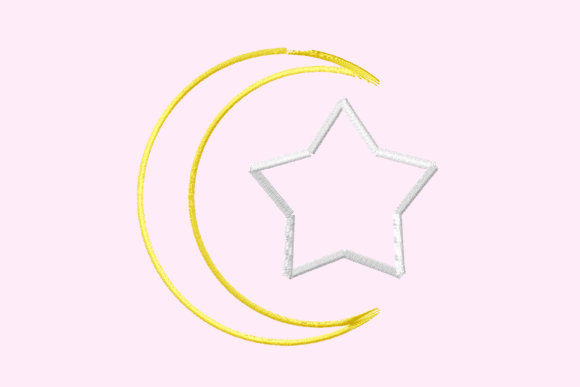 Review: Applique Crescent Moon and Star for Craft Fairs