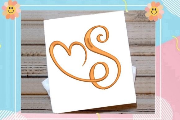 Review: Beautiful Monogram S Letter Heart