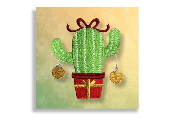 Review: Christmas Cactus Gift for Holiday Embroidery