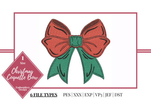 Review: Christmas Coquette Bow for Boutique Apparel