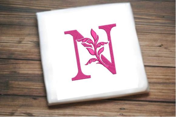 Review: Letter N Beautiful Monogram for Craft Fairs