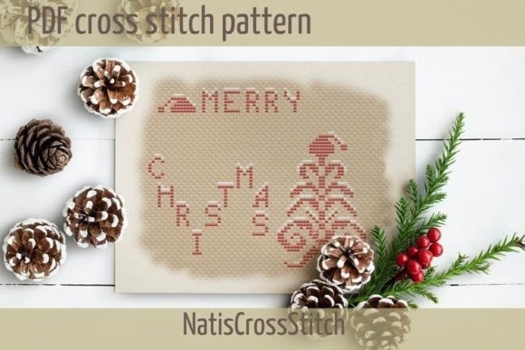 Review: Small Christmas Cross Stitch Pattern for Holiday Crafts