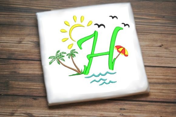 Review: Welcome Summer, Alphabet Letter H Design