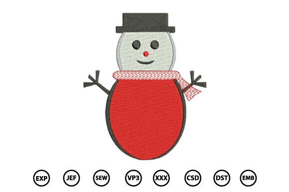 Review: Winter Snowman Embroidery Design for Boutiques