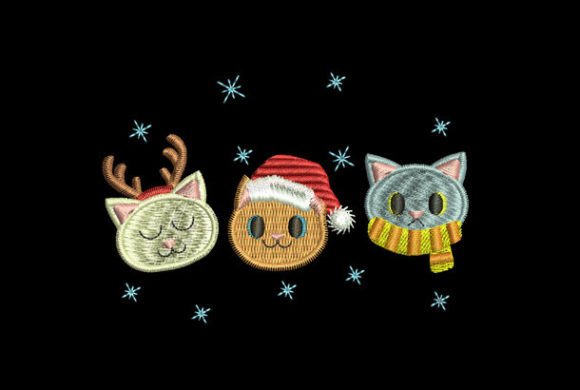 Three Cats on Christmas: A Designer's Review for Holiday Apparel